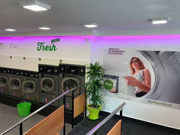 Cataluña, Madrid y Andalucía aglutinan el 45% de las franquicias de lavandería autoservicio de todo el país
