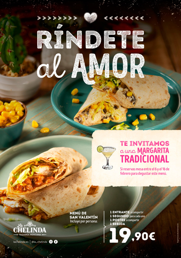 Por San Valentín la franquicia La Chelinda se rinde al amor  