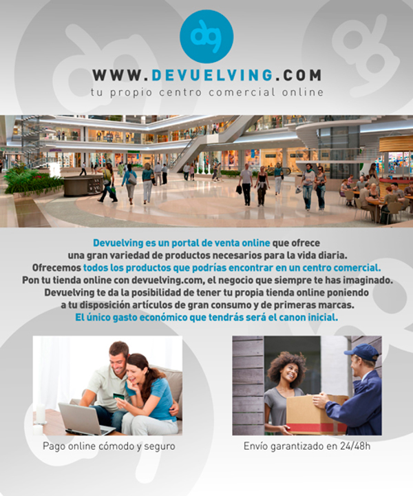 ¡Únete a Devuelving, la primera franquicia on-line !