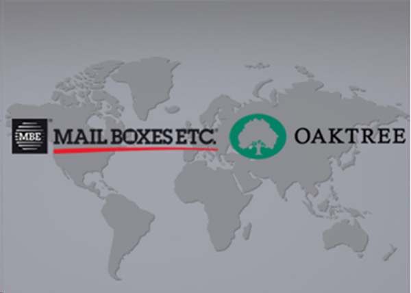 Acuerdo importante: franquicia Mail Boxes Etc. con Oaktree