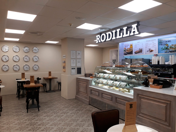 Rodilla abre un establecimiento franquicia de Mediterránea en el Hospital Clínico San Carlos