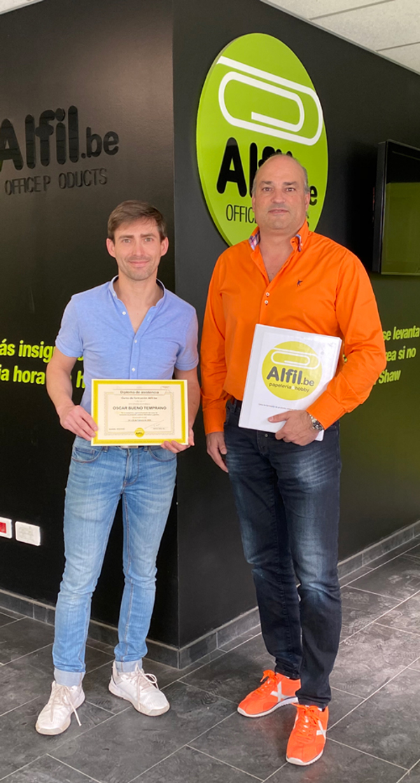 Finalización Formación en franquicia Alfil.be Calvià