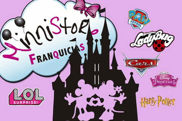 ¿Qué personajes representan la franquicia Minnistore?