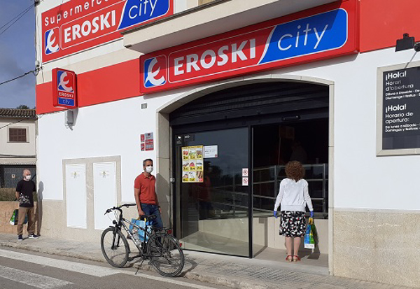 Eroski inaugura una nueva franquicia de supermercados en Porreres (Mallorca) 