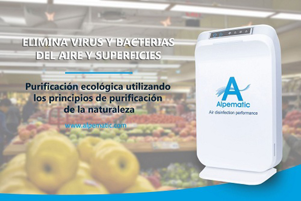 En colaboración con la prestigiosa marca Wellis, la central de franquicias Alpematic comercializa un sistema de purificación del aire 