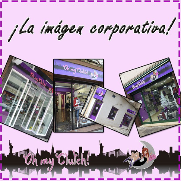 La imagen corporativa de Oh My Clutch! 