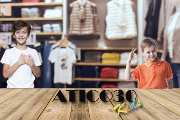 Moda infantil al alcance de todos con la franquicia Ático30Kids.