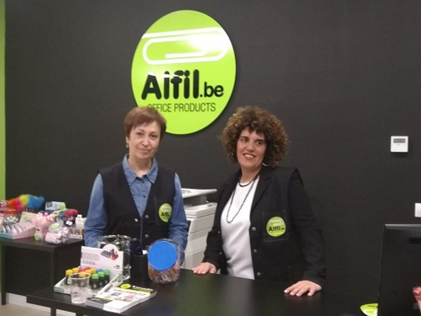 Inauguración de la nueva franquicia Alfil.be en Alcañiz, Teruel.