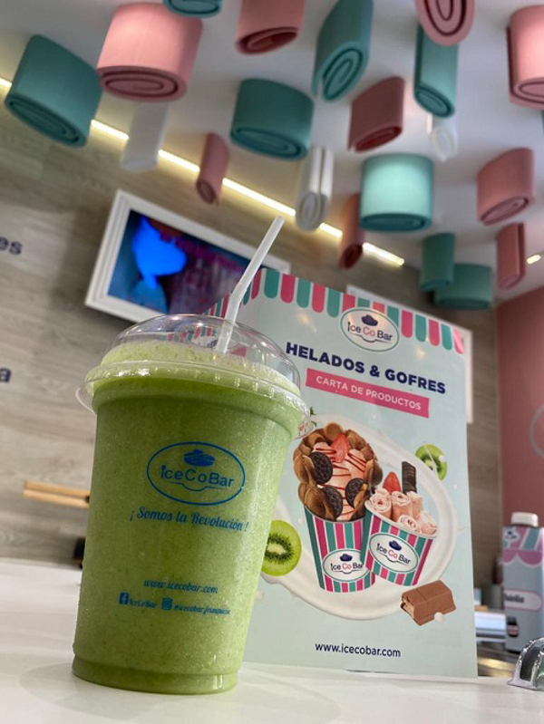 La cadena de franquicias IceCoBar presenta su nuevo  smoothie detox de brócoli y espinacas