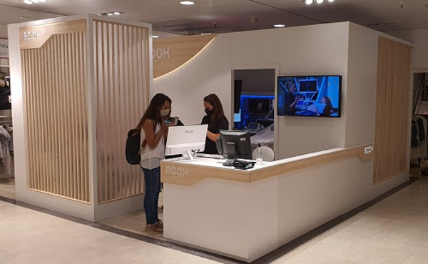ECOX4D5D implanta su primera franquicia Ecox Island en El Corte Inglés de Alicante.