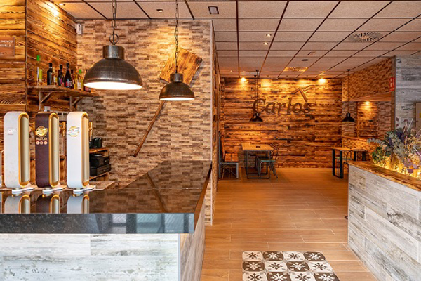 Las franquicias Pizzerías Carlos colabora con face en el proyecto face restauración sin gluten/gluten free