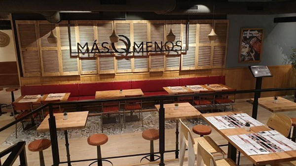 Nuevo establecimiento franquicia MásQMenos en Madrid.