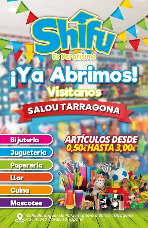 ¡Ya Abrimos! Ven a visitar nuestra nueva franquicia en Salou.