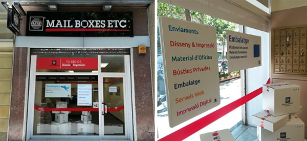 Mail Boxes Etc. abre la franquicia número 75 en Barcelona.
