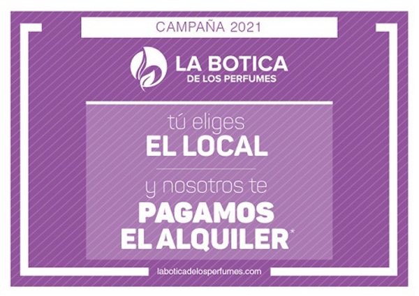 La franquicia La Botica de los Perfumes crea la iniciativa ‘Tú eliges el local y nosotros te pagamos el alquiler’