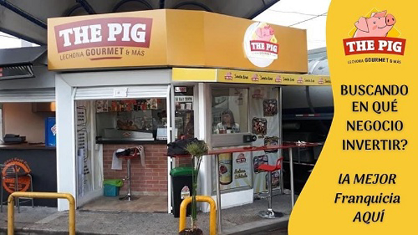 Franquicias The Pig calidad gourmet con más de 25 años de experiencia.