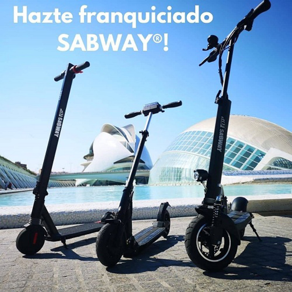 Sabway revoluciona el mercado de los patinetes eléctricos.