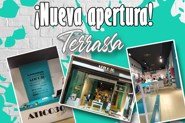 Ya puedes visitar la nueva franquicia Atico30 Kids en Terrassa.