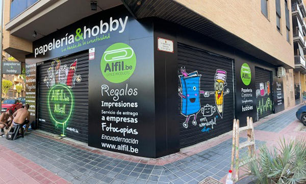 Gran inauguración de franquicia Alfil en Albal (Valencia)