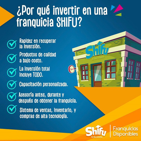 ¿Aún con dudas? Conoce las ventajas de obtener una franquicia Shifu