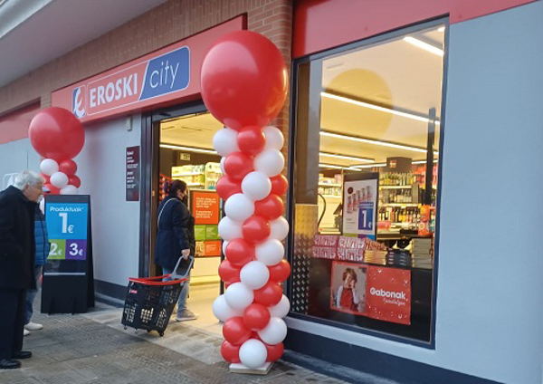 Eroski inaugura un nuevo supermercado franquicia en la localidad vizcaína de Lemoa