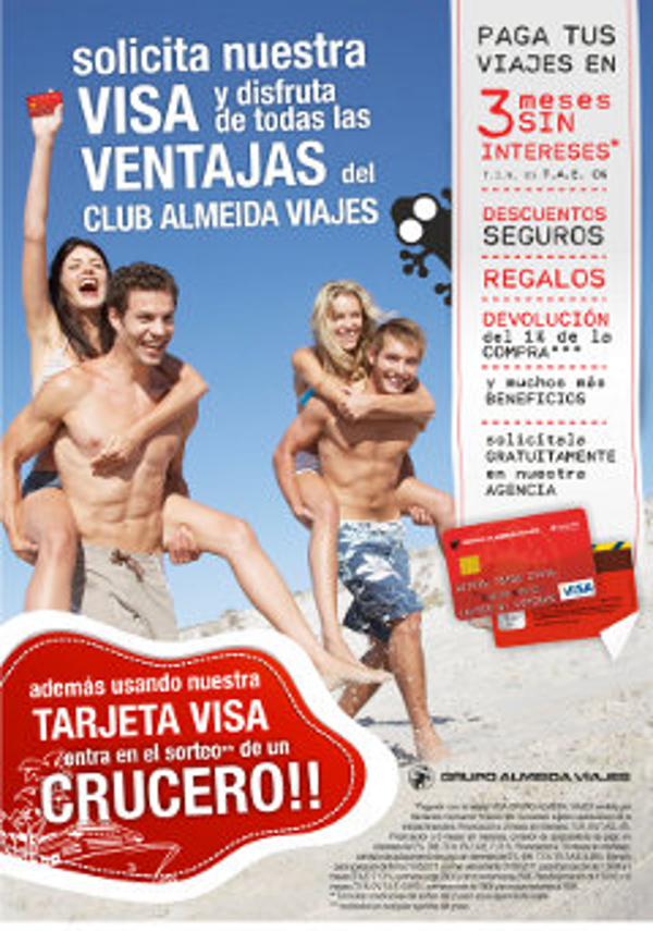  La  franquicia Almeida Viajes ofrece a sus clientes una VISA exclusiva 