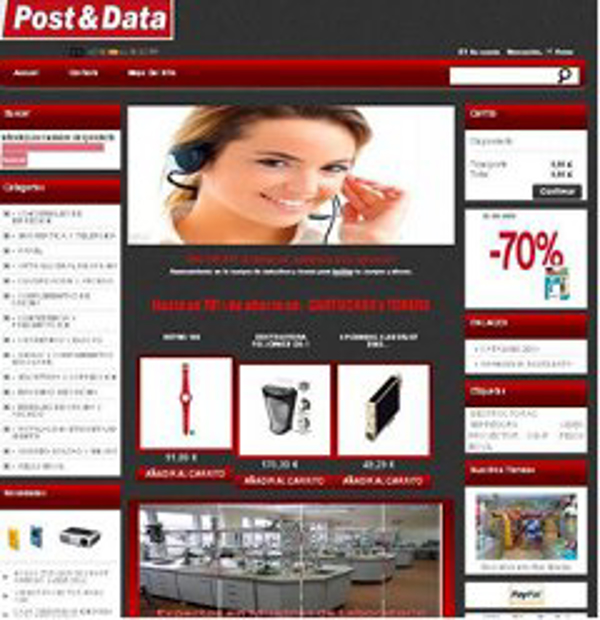 Apertura de la franquicia Post&Data de su nueva tienda on line