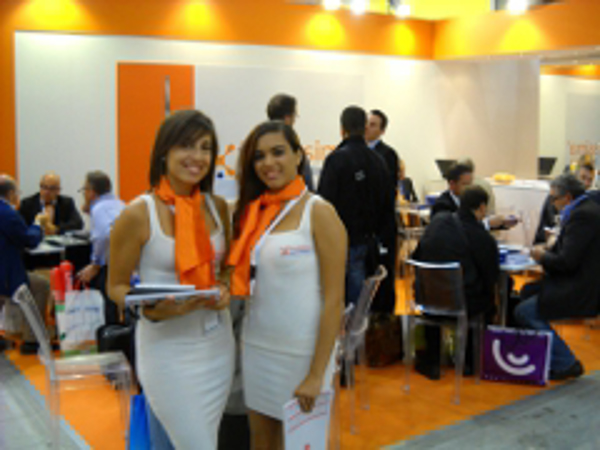 La franquicia Fresissima irreconocible en la Feria Expodental de Roma