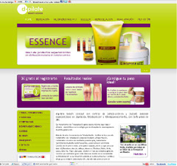 Nueva web 2.0 de la franquicia D-pílate