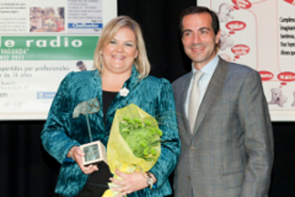 Catalina Hoffmann recibe el reconocimiento del Grupo Vaguada a la franquicia Vitalia