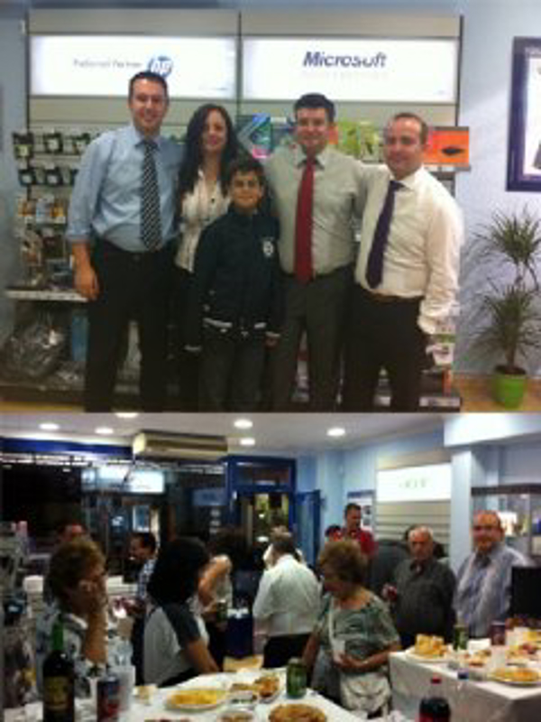 Inauguración de la franquicia Ecomputer en Albacete