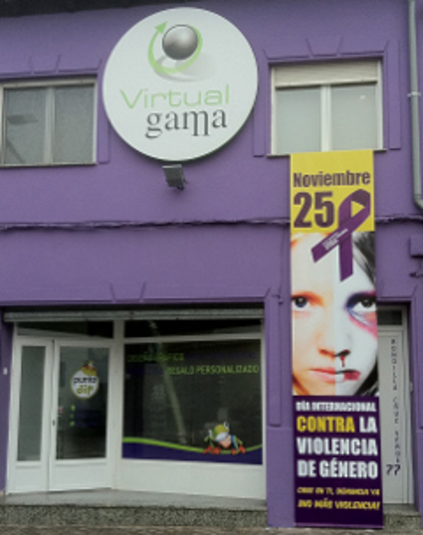 La franquicia Virtual Gama apoya a las víctimas de la violencia de genero