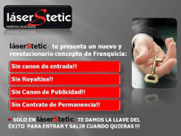 LáserStetic presenta un nuevo concepto de franquicia