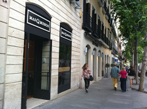 La franquicia MasQMenos en el madrileño Barrio Salamanca