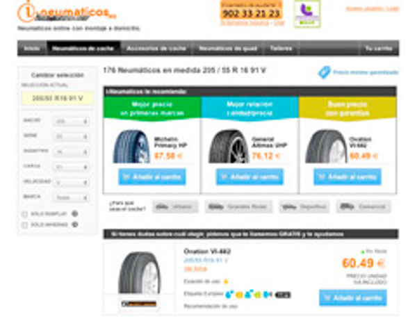 Franquicia i-Neumáticos.es incorpora la Etiqueta Europea en su venta online 